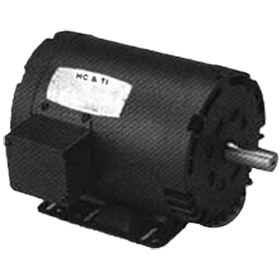 Leeson 1.5 HP 3-Phase 1725 RPM 56C Rigid Base ODP Motor (115444.00)