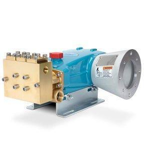 2560BH CAT Triplex Positive Displacement Plunger Pump 16 GPM , 3000 PSI , 25 - Frame Series , Flange - Mount ready , Reciprocating , Block - Style Brass Standard NBR (Buna - N) Seals - Hydrocomponents & Technologies Inc.