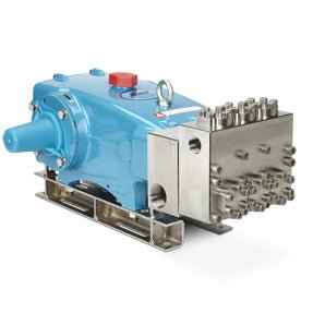 3811HS Cat Pump 14 GPM 3000 PSI 38 - Frame Plunger, Flanged 316 Stainless Steel Block - Style Manifold Buna - N (Nitrile) Seals and O - rings - Hydrocomponents & Technologies Inc.