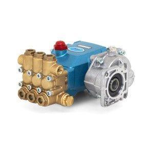 3CP1120G CAT Pressure Washer Triplex Positive Displacement Plunger Pump 3.5 GPM 2200 PSI , Gearbox Drive , Fitment for a 3/4" Shaft Gas Engine , Forged Brass Block , Standard Buna - N Seals and O - rings&nbsp; - Hydrocomponents & Technologies Inc.