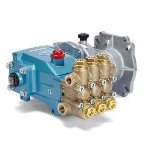 5CP3120CSSG1 CAT Pressure Washer Triplex Positive Displacement Plunger Pump 4.5 GPM 3500 PSI , 316 Grade Stainless Steel Manifold , Gearbox Mounts to a 1" Gas Engine Shaft , Forged Brass Block , Standard Buna - N seals (O - Rings) - Hydrocomponents & Technologies Inc.