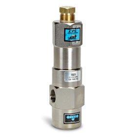 7022.200 CAT Pumps Pressure Regulator Chrome - Plated Stainless Steel Standard NBR (Buna - N) Seals & O - rings 25 GPM 2000 PSI - Hydrocomponents & Technologies Inc.
