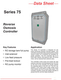 Controladores de ósmosis inversa de la serie 75 