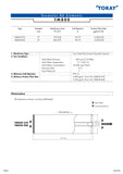 TM820C-400 TORAY / CSM Salt Water Membranes 800 PSI 6,500 GPD 8 x 40 inch