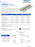 TM810V Toray / CSM Sea Water 800 PSI 1,900 GPD 4 x 40 inch Membranes