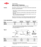 BW30-2540 FilmTec™ DOW / DuPont 225 PSI 1000 GPD 2.5 x 40 membranes
