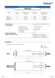 TM810M Toray Salt Water 800 PSI 1,200 GPD 4 x 40 inch Membranes