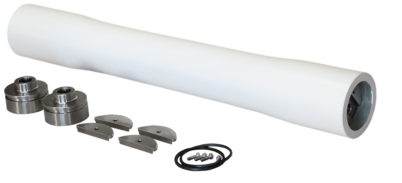 4 X 21 inch Desalination Machine Watermaker Membrane Housing 1000 PSI FRP Fiberglass ( PV - FRP - 4021 - 1000 ) - Hydrocomponents & Technologies Inc.