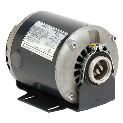 6078 1/2 HP 115/230 Volt U.S. Motors Nidec 1800 RPM 48YZ Frame Carbonator Pump Motors - Hydrocomponents & Technologies Inc.